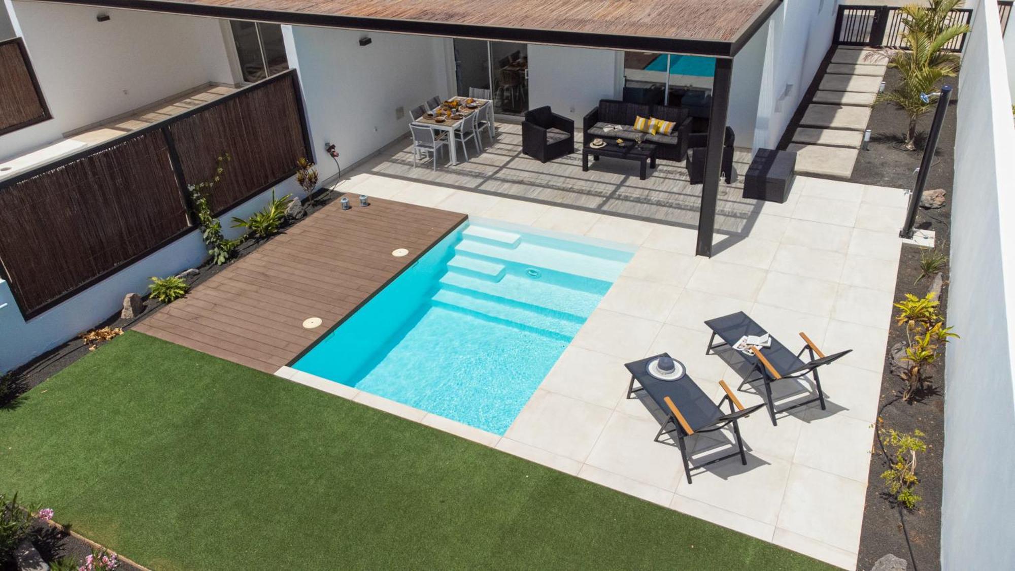 פלאיה בלנקה Serena Villa 38 - Heated Pool, Sea Views, Ac, High Speed Internet מראה חיצוני תמונה