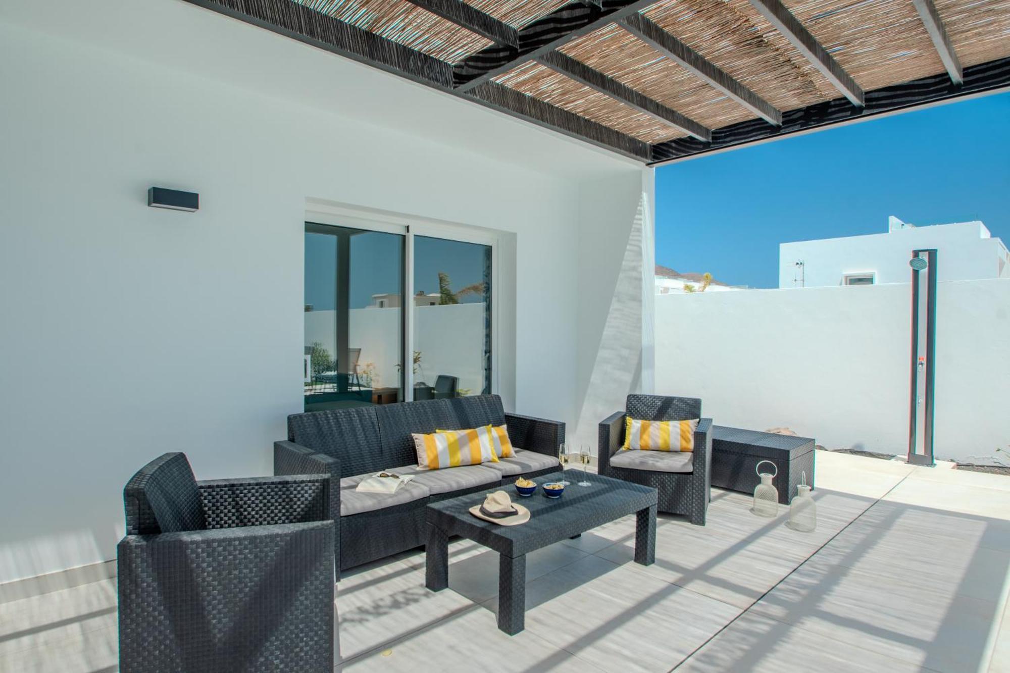 פלאיה בלנקה Serena Villa 38 - Heated Pool, Sea Views, Ac, High Speed Internet מראה חיצוני תמונה